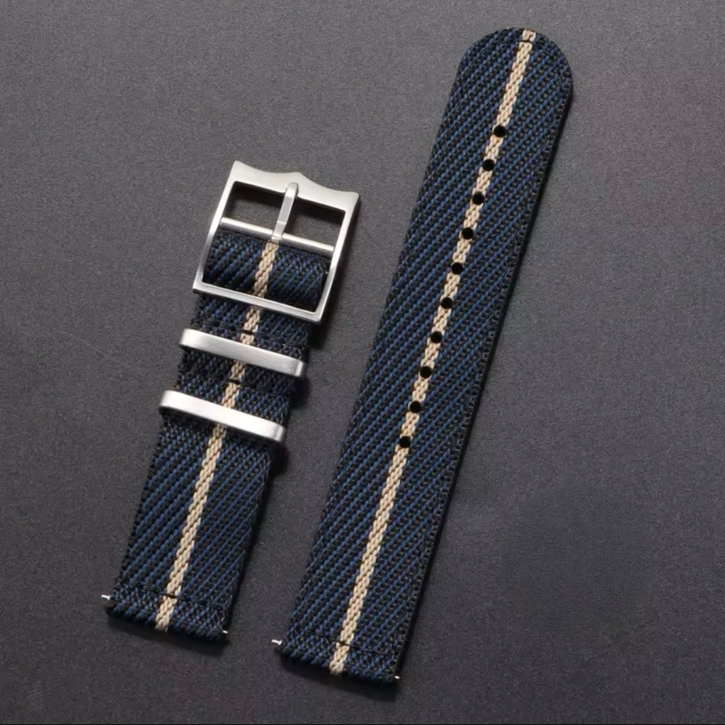 Strap - Bracelet Nylon Noir-sable