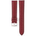 Strap - Bracelet Veau grainé Bordeaux