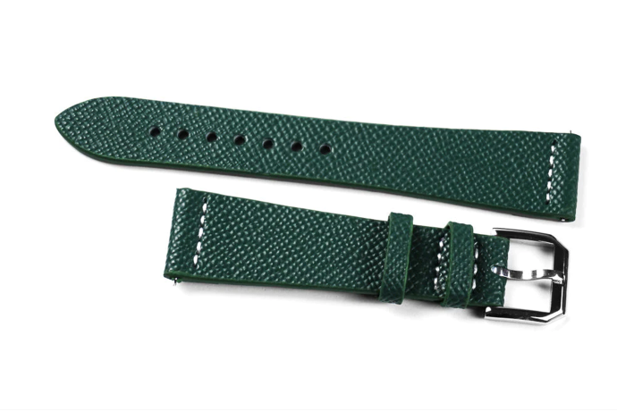 Heritage Leather Strap Green