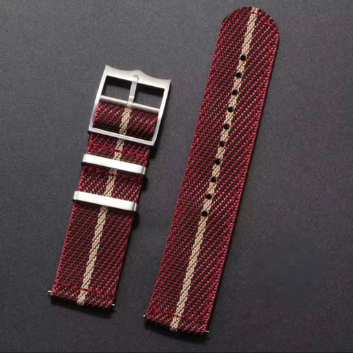 Strap - Bracelet Nylon Rouge-sable