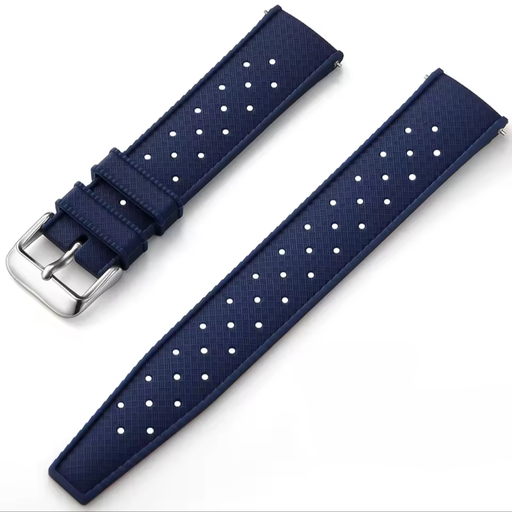 [ST.CAO.BLMA​.002.20] Tropical Navy Blue Strap 20mm